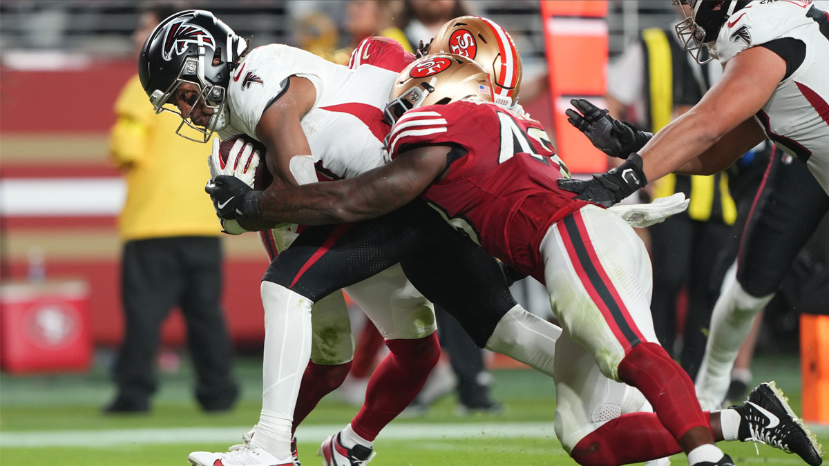 Depleted 49ers’ surprising depth on display once again in big win vs. Falcons